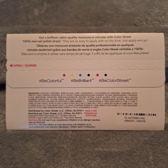 Color Street Flagtime Gal NIB - Picture 2 of 2